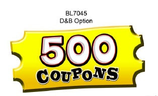 DECAL (MARQUEE TICKET 500 COUPONS) [BL7045] for ICE game(s)