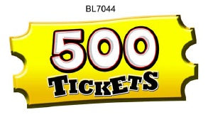 DECAL (MARQUEE TICKET 500 TICKETS) [BL7044] for ICE game(s)