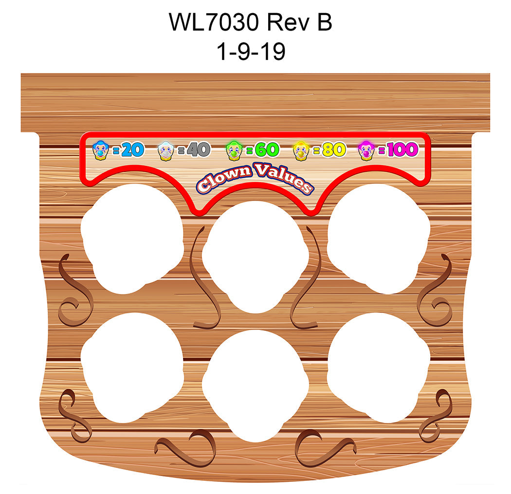 DECAL (PLAYFIELD) [WL7030] for ICE game(s)