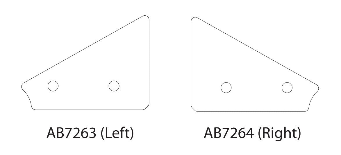 DECAL (SHOOTER REFLECTOR LEFT) [AB7263] for ICE game(s)