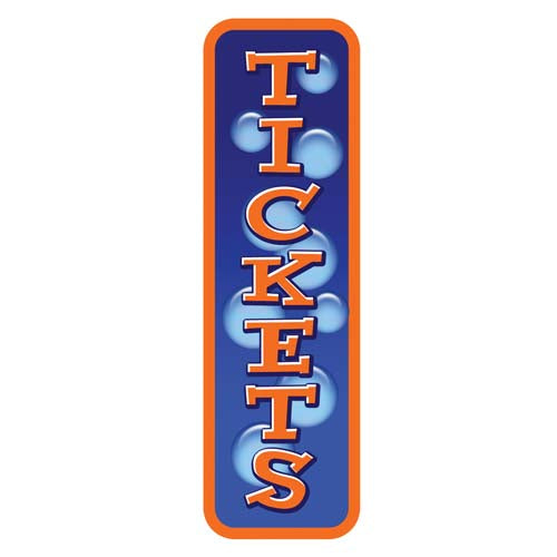 DECAL (TICKETS) [BU7009] for ICE game(s)