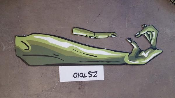 DECAL (ZOMBIE ARM LEFT) [ZS7010] – ICE Parts Store