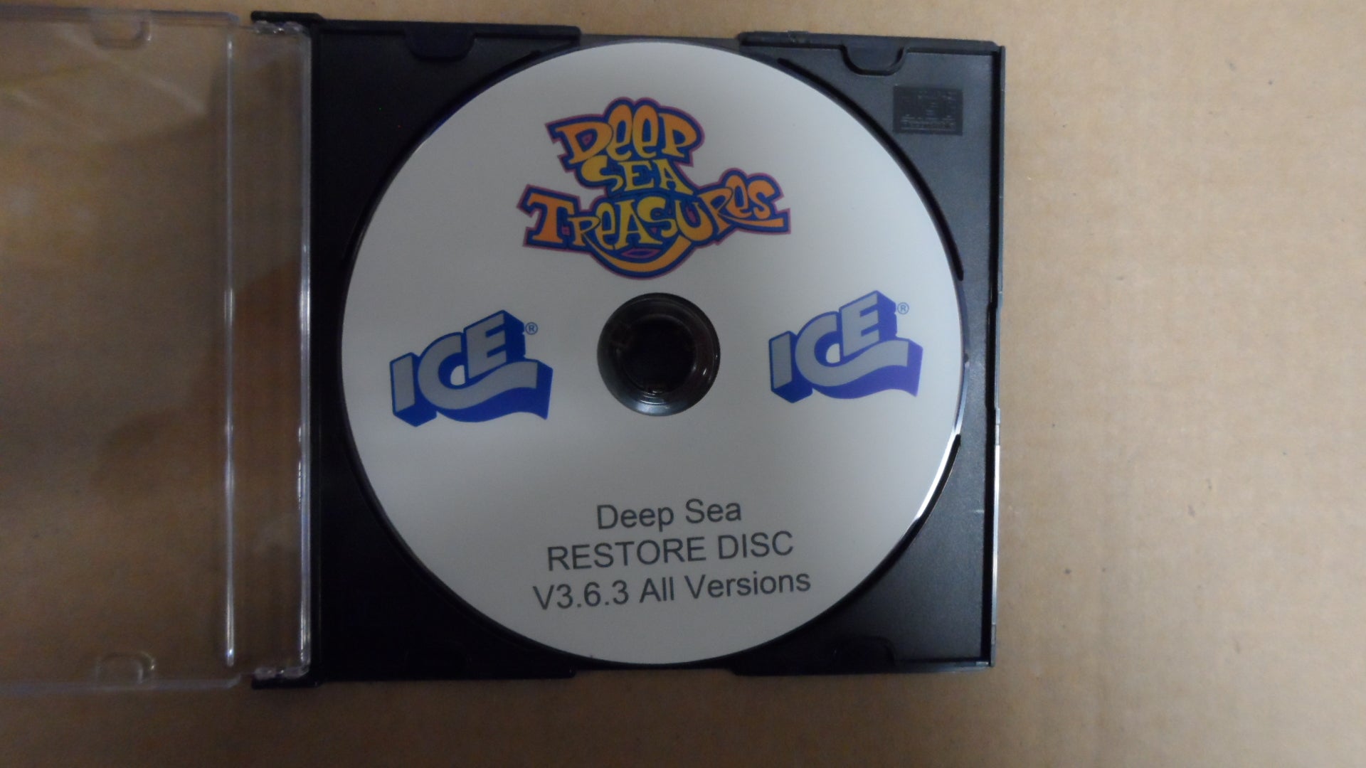 DISC RESTORE DEEP SEA TREASURES [DS2090CECX] for ICE game(s)