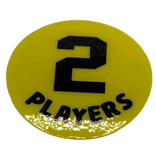 DECAL (2 PLAYER BUTTON) [DR7019]