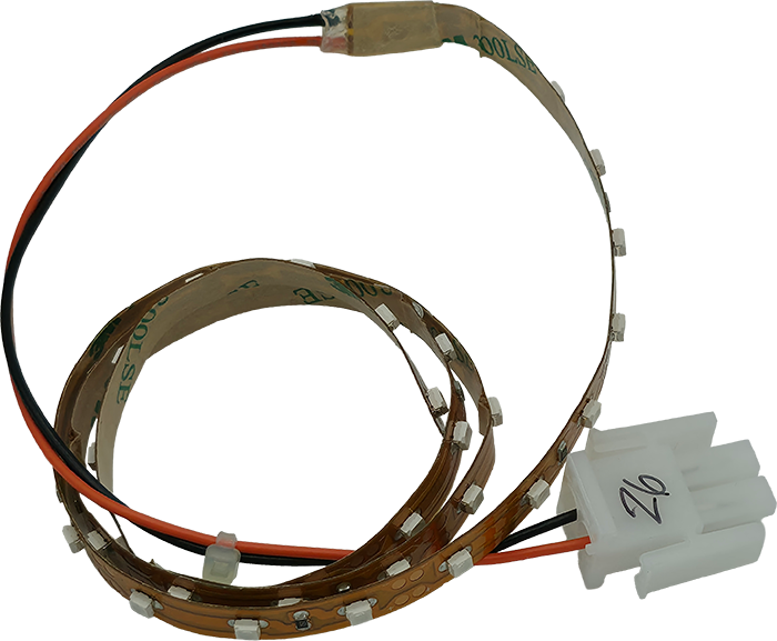 ASY (BLUE 42 LED TAPE STRIP) [E00414ARBX]