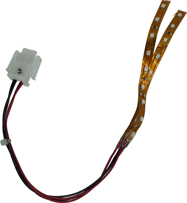 ASY (BLUE DUAL 9 LED TAPE STRIP) [E00414BXX]