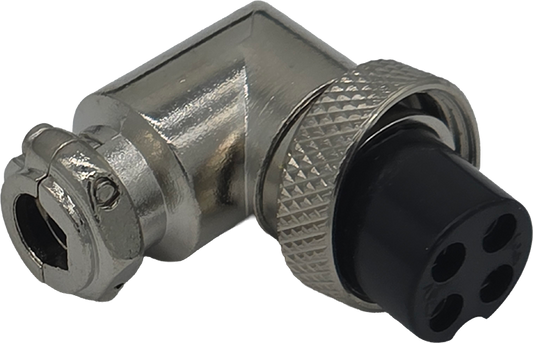 PLUG FEMALE RIGHT ANGLE T609RA [E00964]