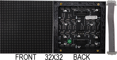 5"X5" LED RGB DOT MATRIX (32X32) [E01357]