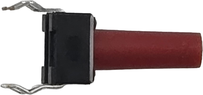 SWITCH PUSH BUTTON 13MM RED  2-1825910-8 [E01593]