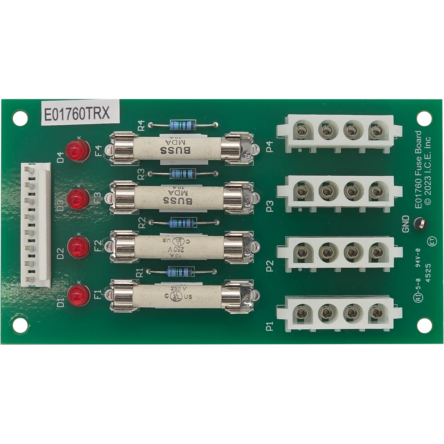 PCBA (10 AMP FUSE BOARD) [E01760TRX]