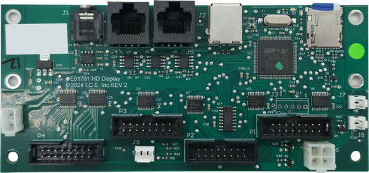 PCBA (HD DOT MATRIX) W/ SD CARD MUST STATE SOFTWARE [E01761XX]