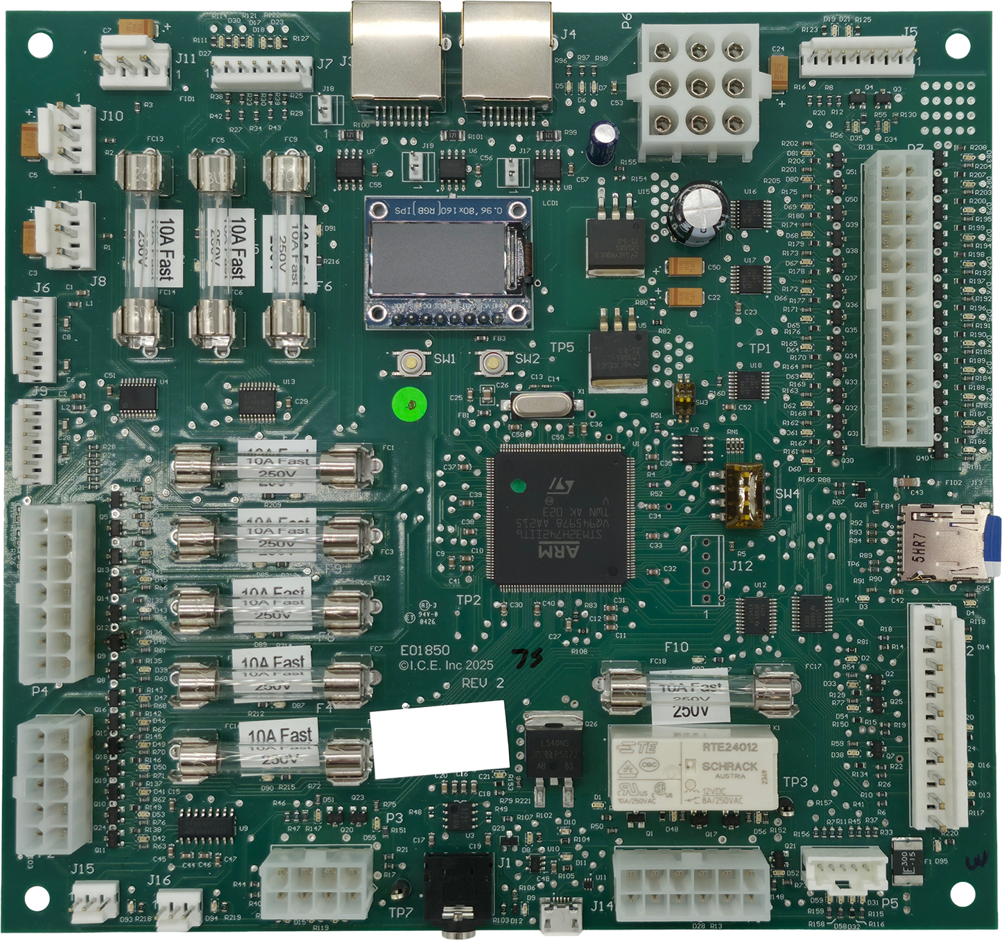 PCBA (MAIN BOARD) W/ SD CARD [E01850TRX]