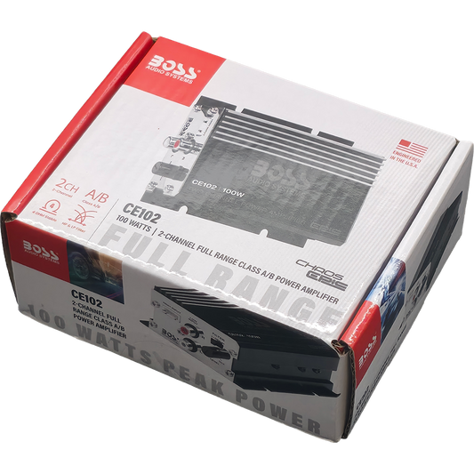 AUDIO POWER AMP (AMP-150) 2 CHANNEL 75WX2 [EV2009]
