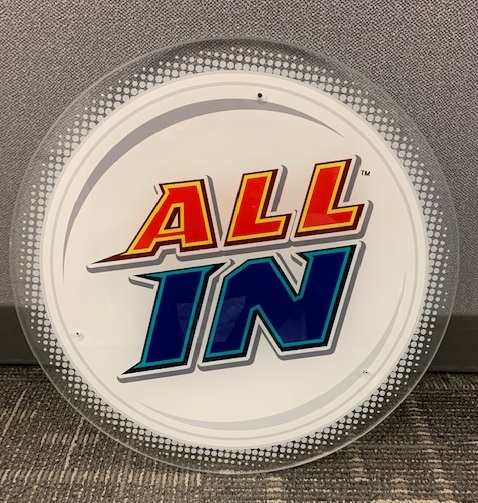 GAME MARQUEE CENTER (MAT/PRINTED) [FE7029]