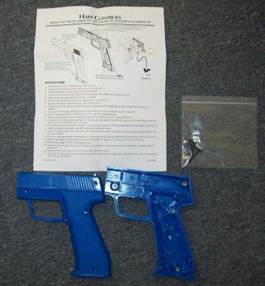 GUN KIT HALVES BLUE (L&R) W/HARDWARE [PT2011KIT] for ICE game(s)