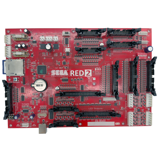 PCBA MAIN I/O RED2 WITH JUMPERS AND SD CARD [HA2034XX]