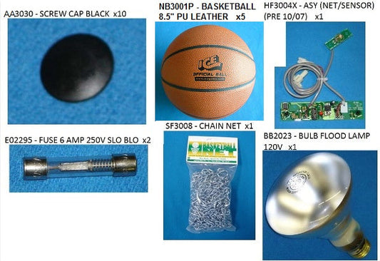 HOOP FEVER SPARE PARTS KIT [HF1000SPKX] for ICE game(s)