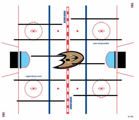 ICE SURFACE ASY (ANAHEIM DUCKS) [SC3025ANAX] for ICE game(s)