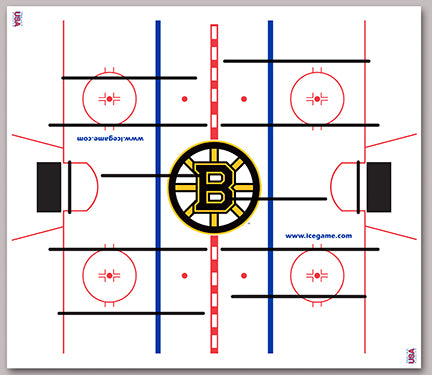 ICE SURFACE ASY (BOSTON BRUINS) [SC3025BOSX] for ICE game(s)