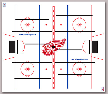 ICE SURFACE ASY (DETROIT RED WINGS) [SC3025DRWX] for ICE game(s)