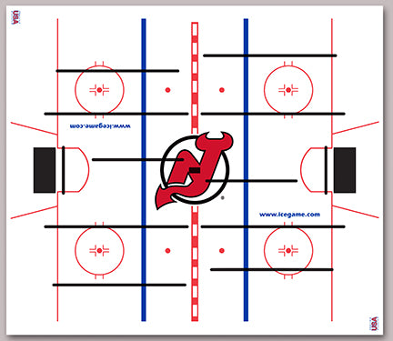 ICE SURFACE ASY (NEW JERSEY DEVILS) [SC3025NJDX] for ICE game(s)
