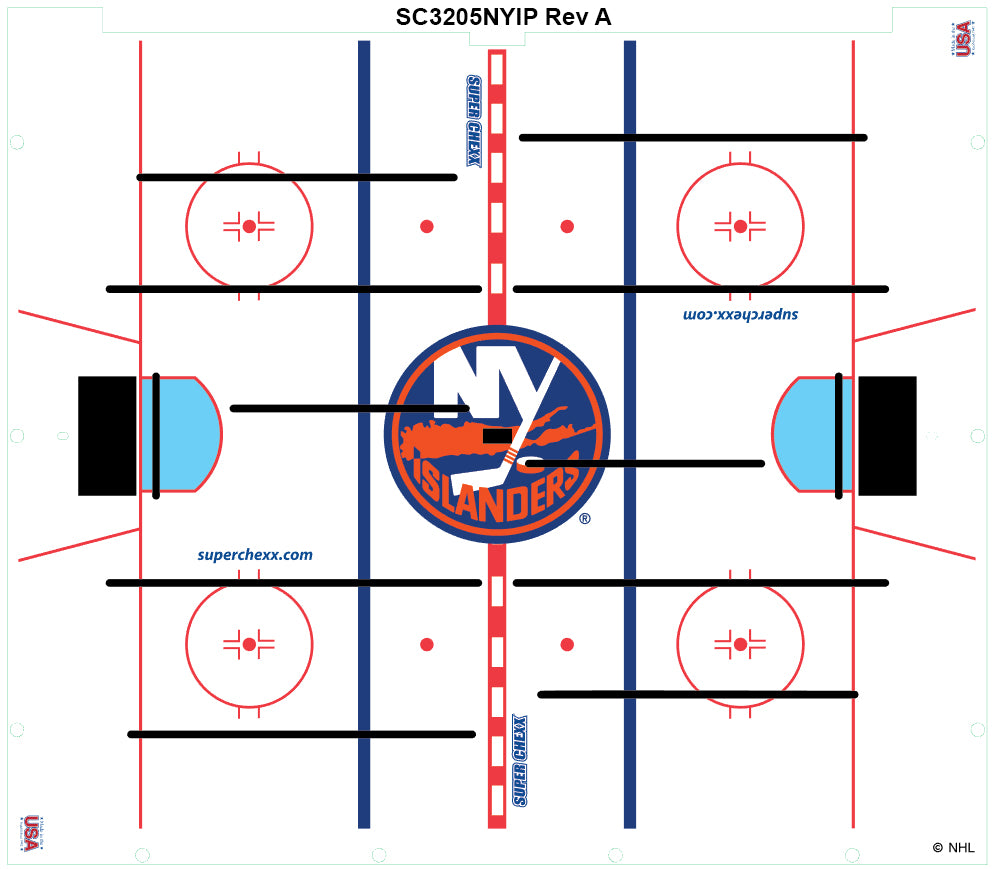 ICE SURFACE ASY (NY ISLANDERS) [SC3025NYIX] for ICE game(s)