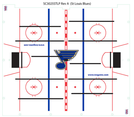 ICE SURFACE ASY (ST. LOUIS BLUES) [SC3025SLBX] for ICE game(s)
