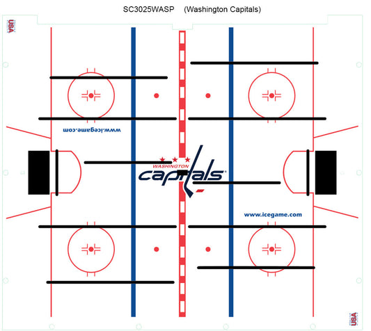 ICE SURFACE ASY (WASHINGTON CAPITALS) [SC3025WACX] for ICE game(s)