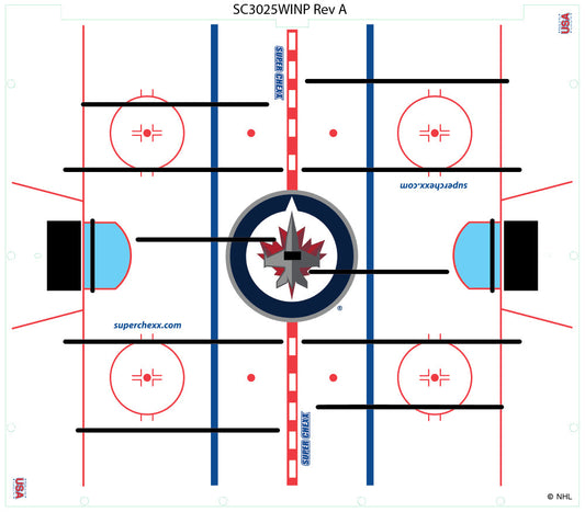 ICE SURFACE ASY (WINNIPEG JETS) [SC3025WINX] for ICE game(s)