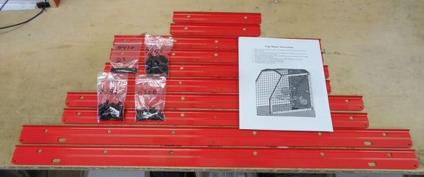 KIT (RED CAGE CLAMPS) 1 CAGE SIDE [UPDATEMDCAGE] – ICE Parts Store