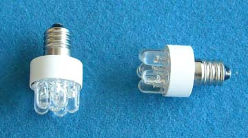 LED LAMP (SMALL) CLUSTER OF 6 E10 [E00053] for ICE game(s)