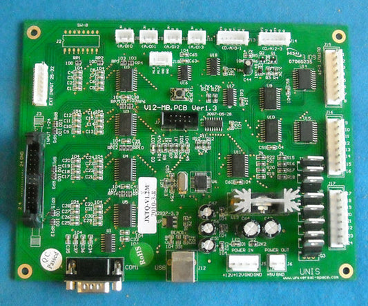 MAIN PCB W I/O BOARD (BA) PURCHASE ONLY - PROGRAMMED BY TECH ROOM [XUSX101-808-000] for ICE game(s)