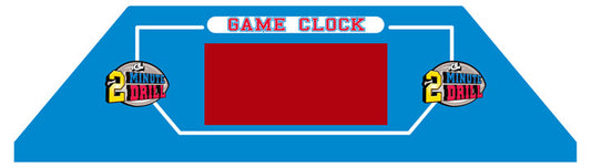 MARQUEE GAME CLOCK SCREEN PRINTED [FB7129] for ICE game(s)