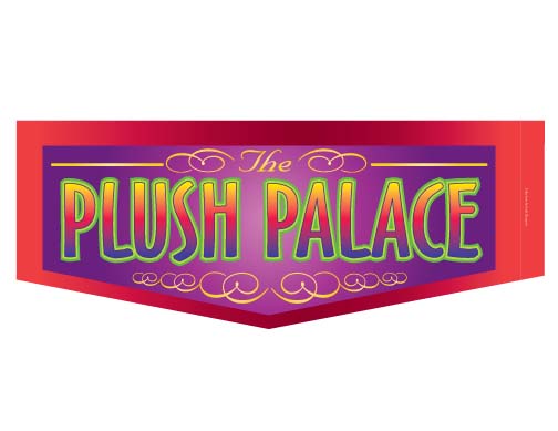 MARQUEE (SIDE LEFT PLUSH PALACE) [DC7028] for ICE game(s)