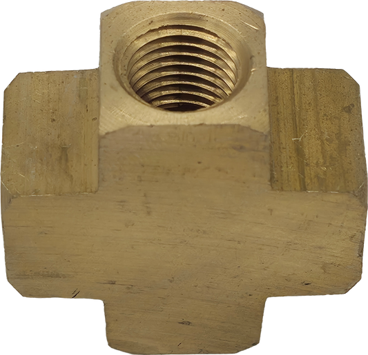 1/4 NPT CROSS TEE [MB1059]
