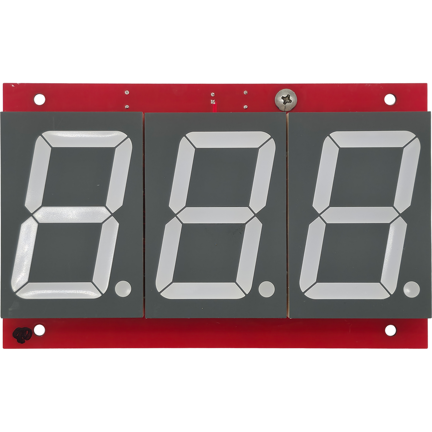 PCBA (DISPLAY) RED LED DIGITS [ML2032X]