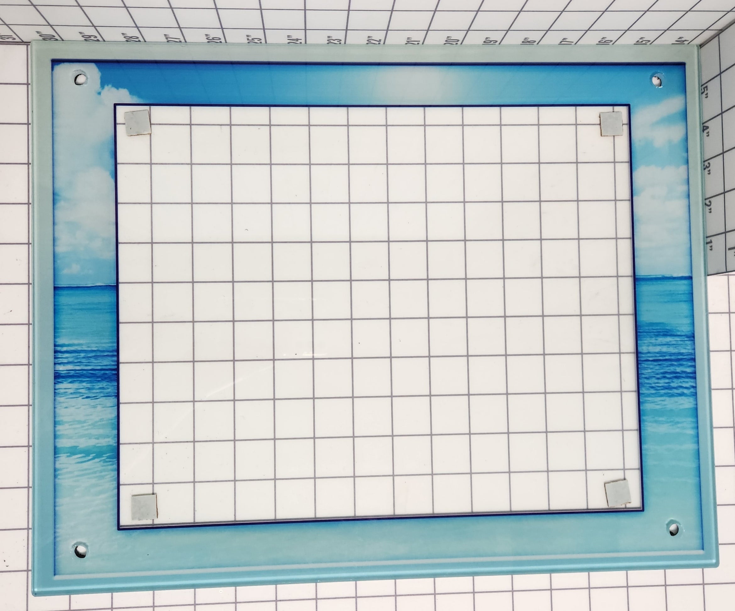 MONITOR GLASS WITH OCEAN GRAPHICS - TEMPERED [XSIKKC131] – ICE Parts Store