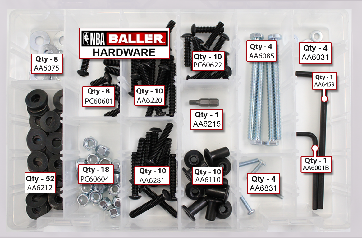 HARDWARE PACKAGE (NBA) BALLER [NB6300X] – ICE Parts Store