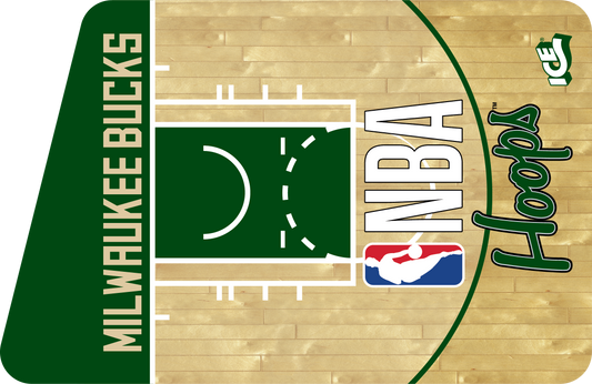 DECAL (FRONT CAB LEFT) MILWAUKEE BUCKS [NB7203MIL]