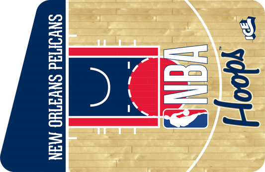 DECAL (FRONT CAB LEFT) NEW ORLEANS PELICANS [NB7203NOP]