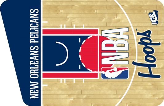 DECAL (FRONT CAB RIGHT) NEW ORLEANS PELICANS [NB7204NOP]