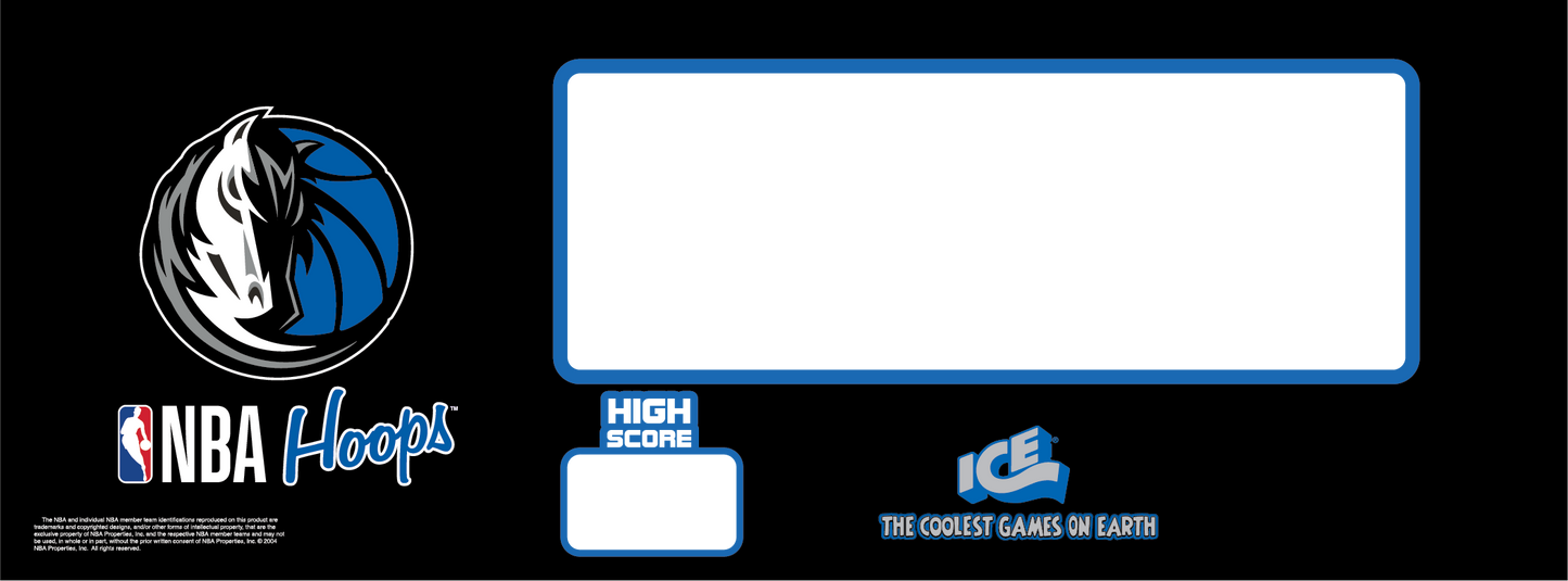 CONTROL PANEL (MAT/PRINTED) DALLAS MAVERICKS [NB7206DAL]