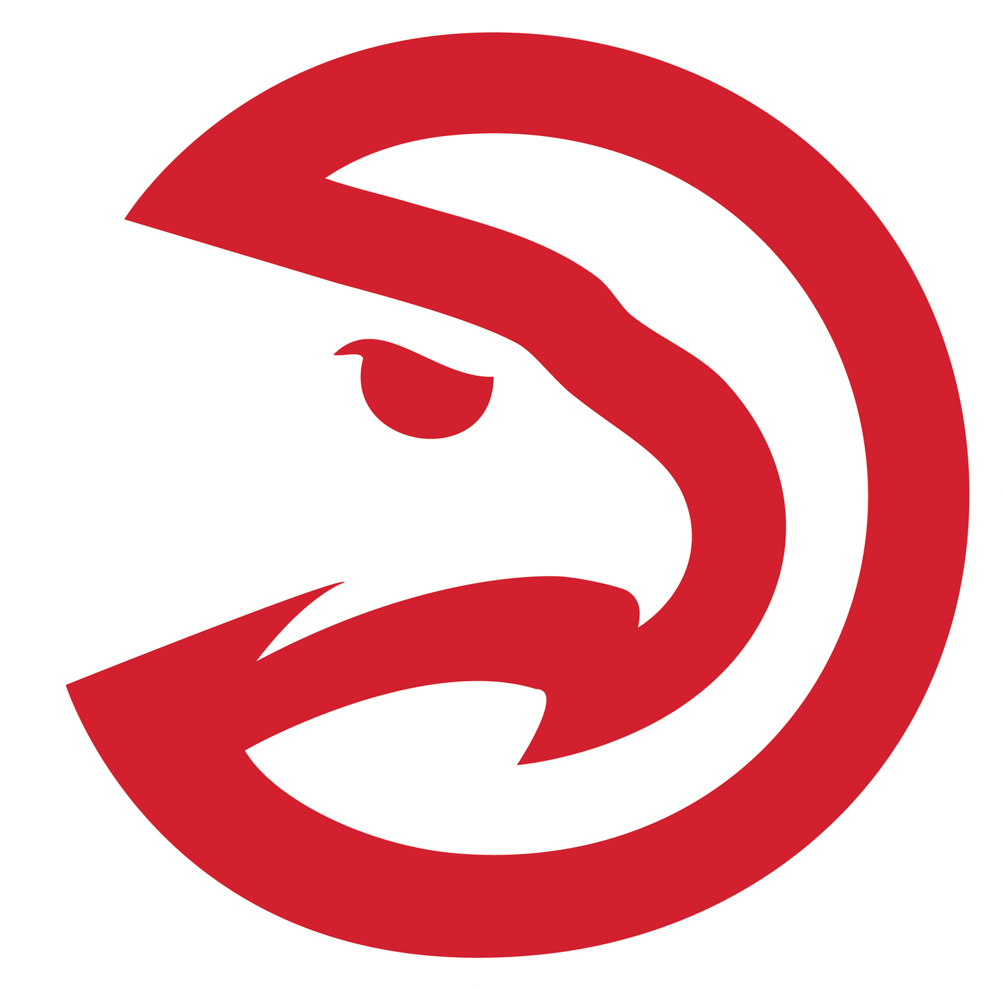 DECAL (REAR CAB SIDE) ATLANTA HAWKS [NB7207ATL]