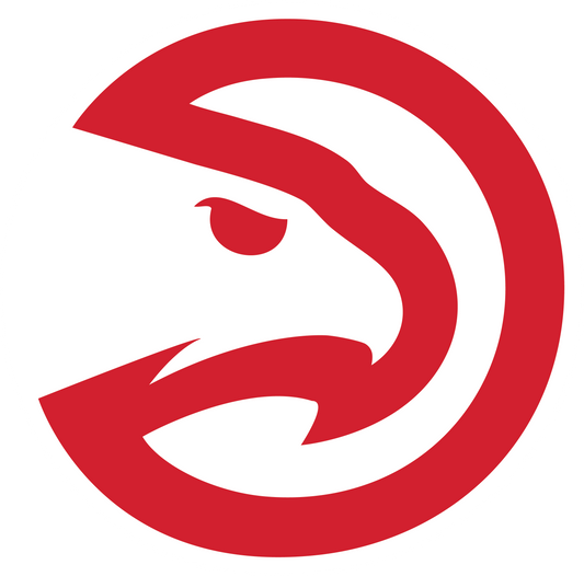 DECAL (REAR CAB SIDE) ATLANTA HAWKS [NB7207ATL]