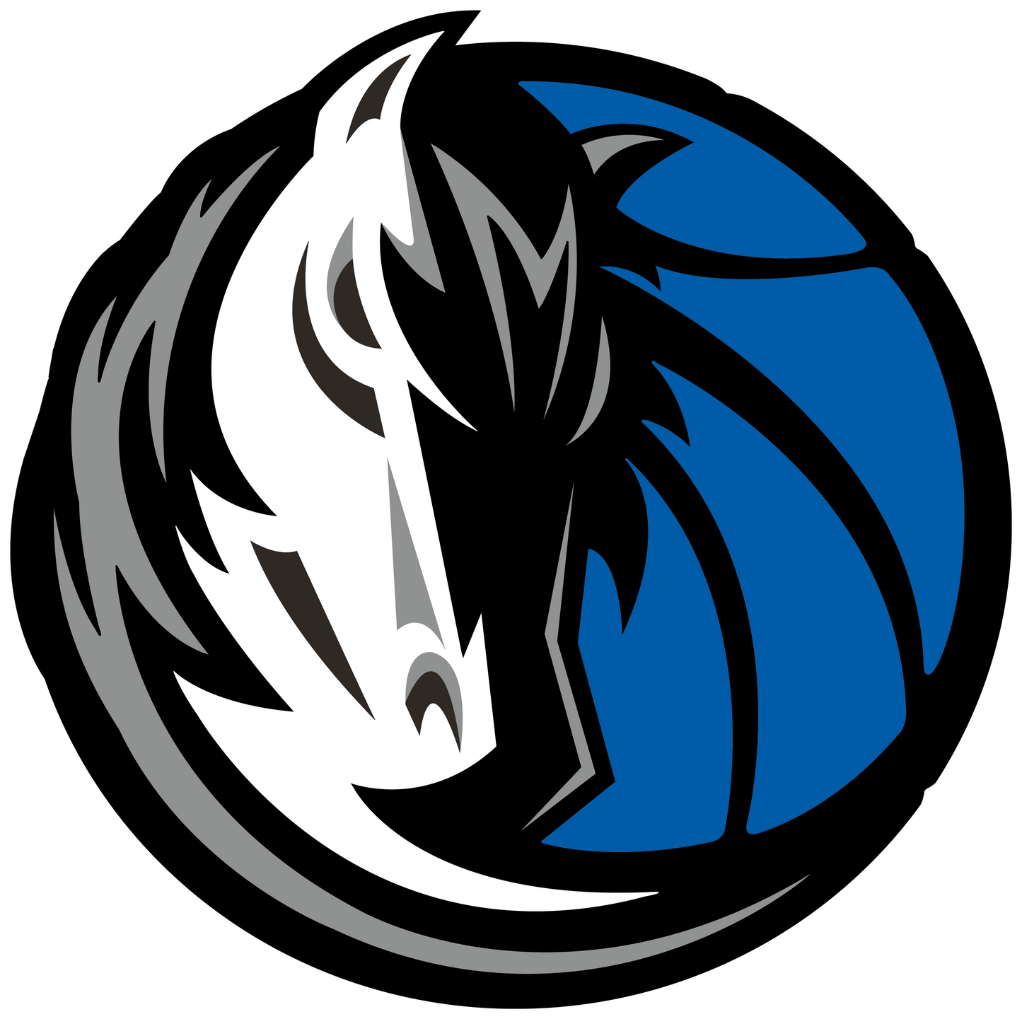 DECAL (REAR CAB SIDE) DALLAS MAVERICKS [NB7207DAL]