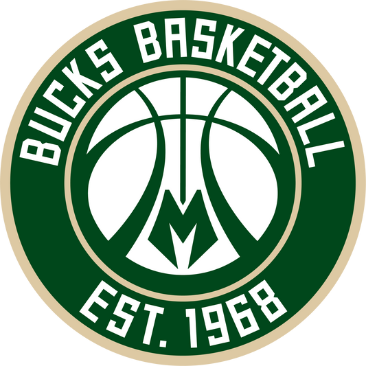 DECAL (REAR CAB SIDE) MILWAUKEE BUCKS [NB7207MIL]