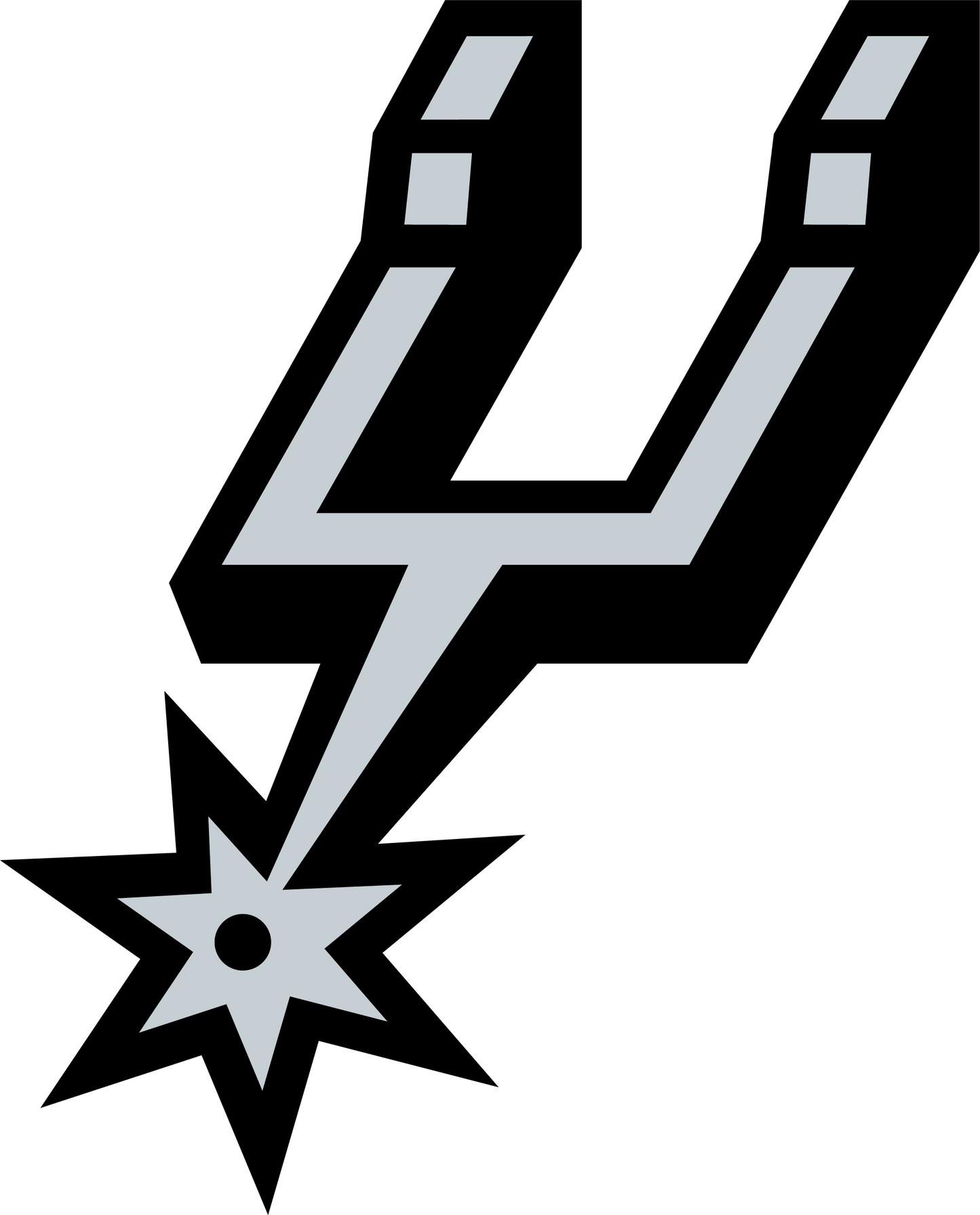 DECAL (REAR CAB SIDE) SAN ANTONIO SPURS [NB7207SAS]