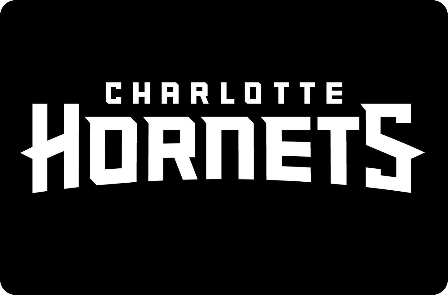 DECAL (BACKBOARD LOWER) CHARLOTTE HORNETS [NB7208CHA]