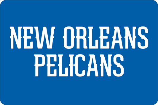 DECAL (BACKBOARD LOWER) NEW ORLEANS PELICANS [NB7208NOP]