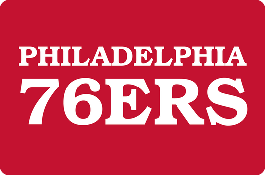 DECAL (BACKBOARD LOWER) PHILADELPHIA 76ERS [NB7208PHI]